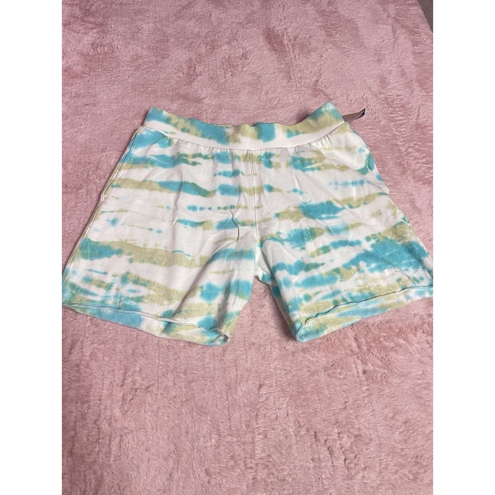 Champion Men's Tie-Dye Workout Shorts Large Cotton I0175
